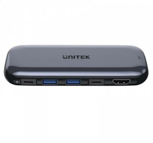 Hub Storage USB-C Unitek D1046A dyski M.2, HDMI, PD 100W