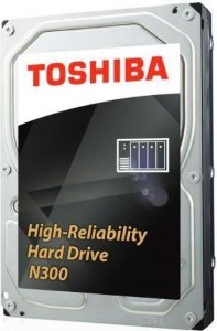 Dysk Toshiba N300 HDWG11AUZSVA 10TB 3,5 7200 256MB SATA III NAS BULK