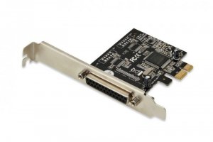 Kontroler LPT Digitus PCIe, 1x Parallel/LPT, Low Profile, Chipset AX99100