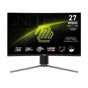 Monitor MSI 27 MAG 27CQ6PF Rapid VA WQHD 180Hz 2xHDMI DP