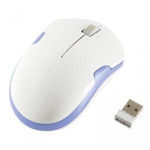 Mysz bezprzewodowa LogiLink ID0130 optyczna 2,4 GHz 1200 dpi biało-niebieska