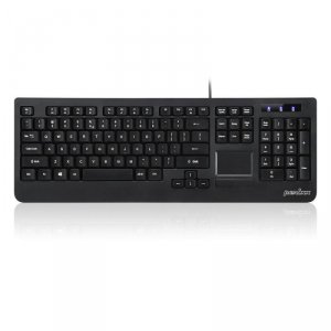Klawiatura przewodowa Perixx PERIBOARD-513 II + touchpad czarna