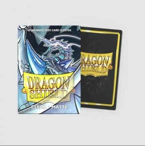 Koszulki  Dragon Shield Small Sleeves - Japanese Matte Clear (60 Sleeves)