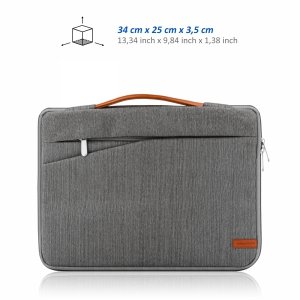 Pokrowiec na Laptopa do 15,6 cala (39,62 cm) deleyCON szary