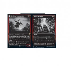 Reckless Stormseeker // Storm-Charged Slasher FOLIA
