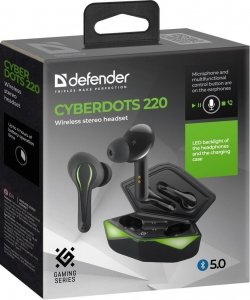 Słuchawki z mikrofonem Defender CyberDots 220 bezprzewodowe Bluetooth TWS