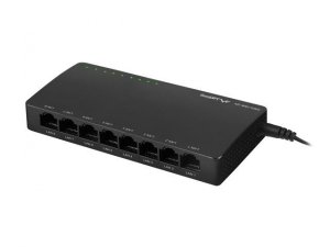 Switch niezarządzalny Lanberg DSP2-1008-12V 8-Port 1000Mb/s Desktop 12V