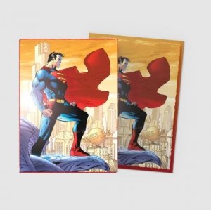  Dragon Shield Standard Size License Sleeves - Superman 2 (100 Sleeves)