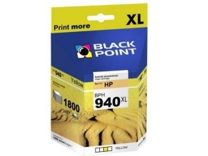 BLACK POINT HP TUSZ C4909AE/940XL OFFICEJET PRO 8000 YELLOW (C4909AE/BPH940XLY)