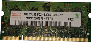 Używany RAM DDR2  1GB 667MHz CL5 Hynix HYMP112S64CP6-Y5