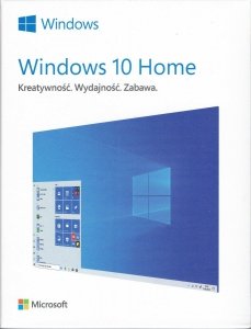 Windows 10 Home PL Box 32/64bit USB