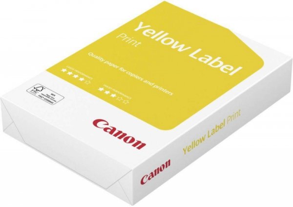 Papier ksero Canon Yellow Label A4 80g - 1x ryza (500 arkuszy) Matowy