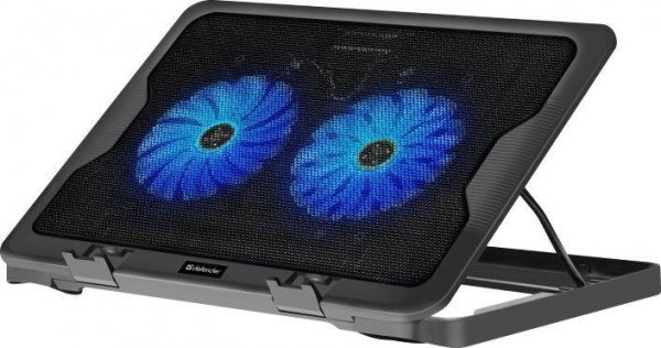 Podstawka chłodząca Defender NS-503 laptop notebook 15,6-17&quot; 2xUSB 2 fans podświetlenie + GRA