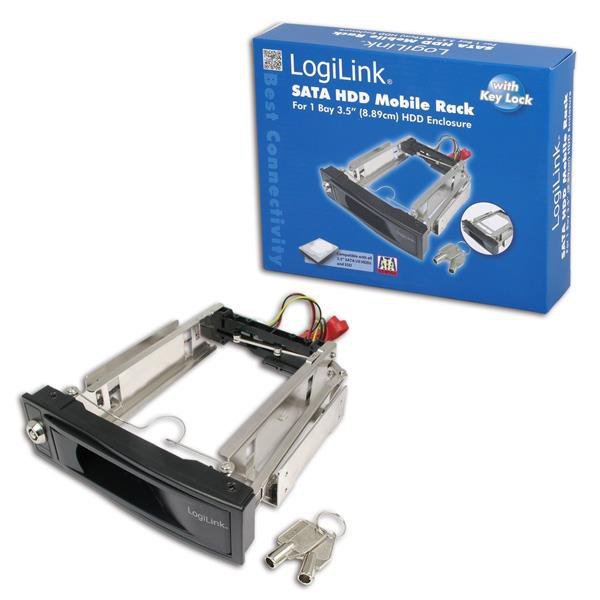 Kieszeń na dysk LogiLink MR0005 wewnętrzna 5,25&quot; do HDD 3,5&quot;SATA