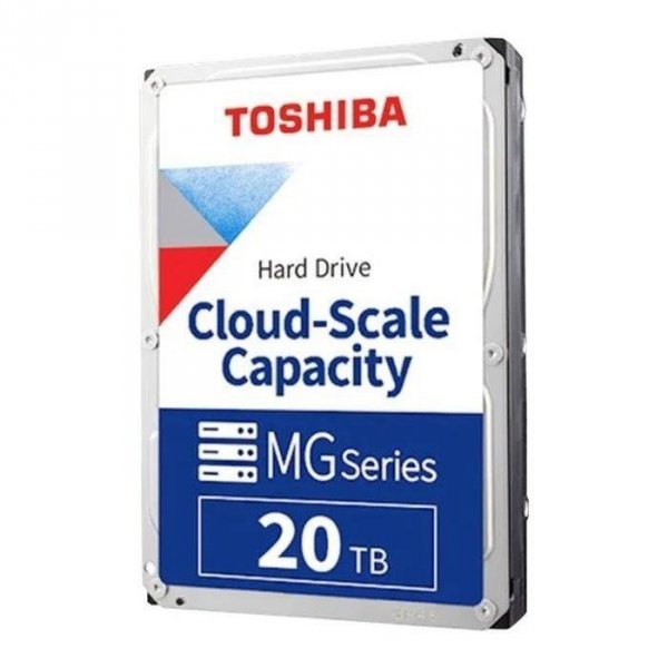 Dysk Toshiba MG Series MG10ACA20TE 20TB 512e 3,5&quot; 7200 512MB SATA III