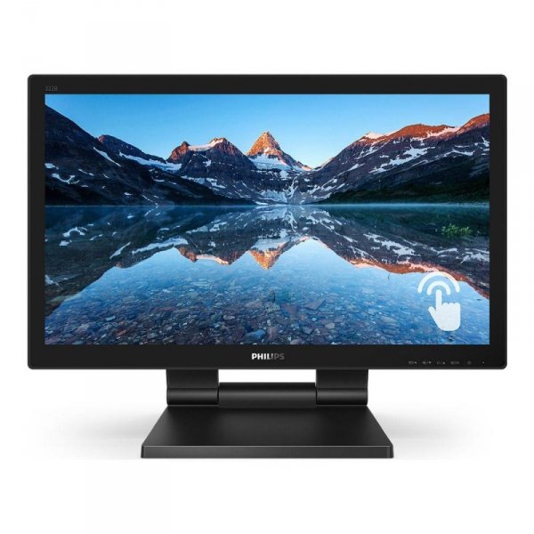 Monitor Philips 21,5&quot; 222B9TA/00 Touch VA FHD 60Hz HDMI DP VGA DVI-D HUB głośniki - USZ OPAK