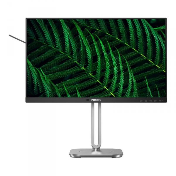 Monitor Philips 23,8&quot; 24B2G5200/00 IPS 100Hz HDMI DP VGA 4xUSB-A USB-B głośniki 2x3W