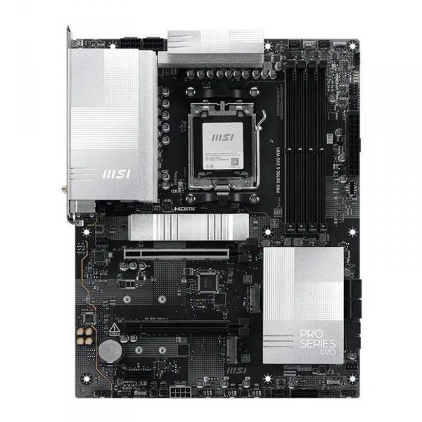 Płyta MSI PRO X870E-S EVO WIFI /AMD X870/DDR5/SATA3/M.2/USB4/WiFi/BT/PCIe5.0/AM5/ATX