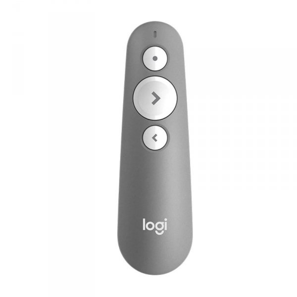 Pilot laserowy do prezentacji Logitech R500s szary