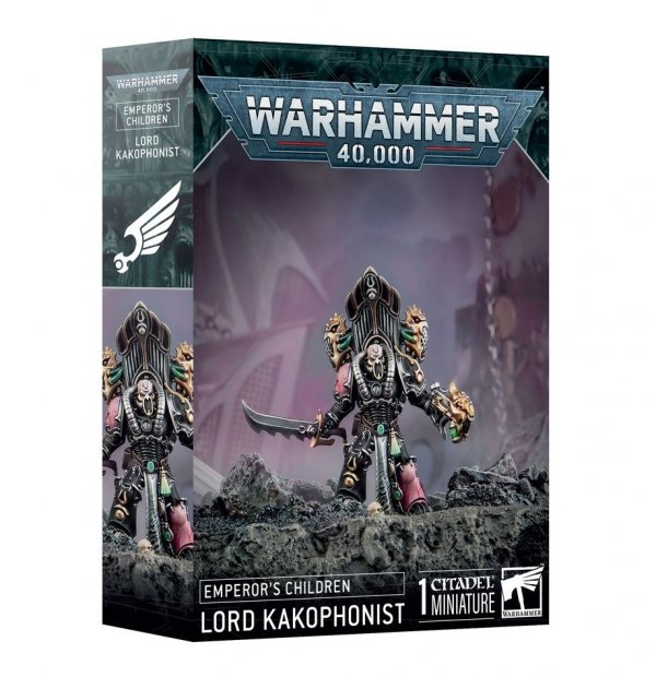 Chaos Space Marine Emperor's Children: Lord Kakophonist