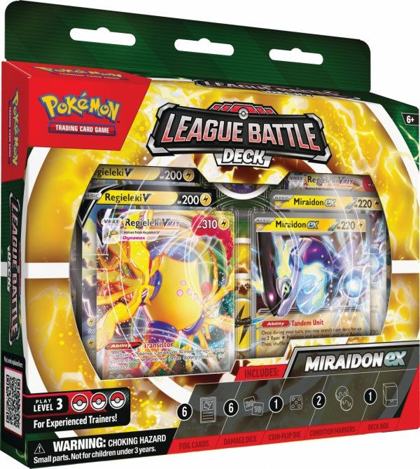 Pokémon TCG: League Battle Deck Miraidon ex &amp; Regieleki VMAX