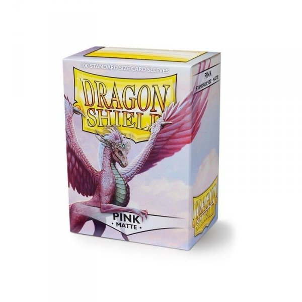 Koszulki Dragon Shield Standard Sleeves - Matte Pink (100)