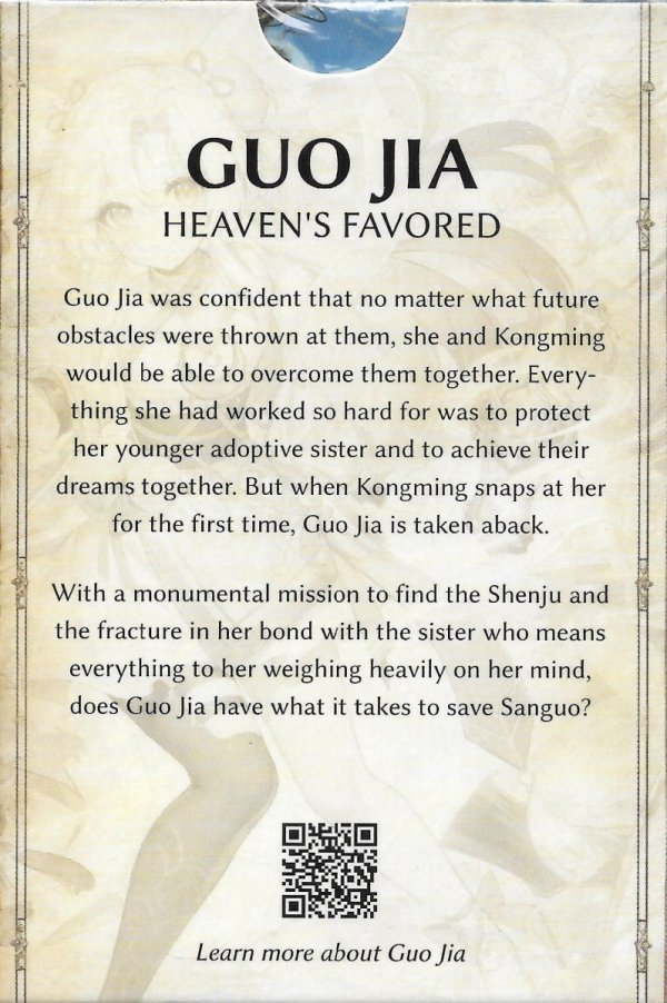 Koszulki Dragon Shield Standard size - Guo Jia, Heaven’s Favored (100 Sleeves)
