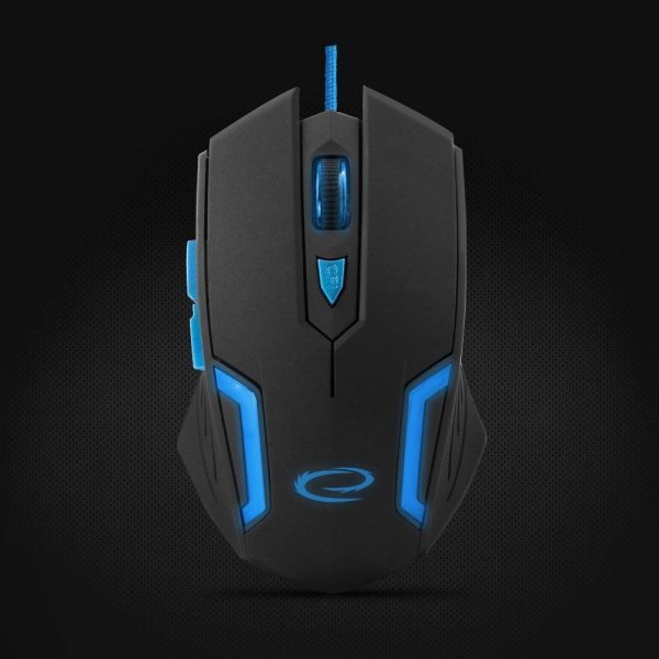Mysz przewodowa ESPERANZA EGM205BDLA GRACZY 6D USB MX205 - FIGHTER - NIEBIESKA