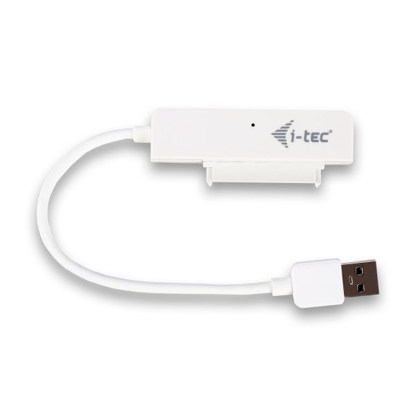 Obudowa USB 3.0 dysku 2,5&quot; i-tec MySafe USB Type-A 3.2 Gen 1 (3.1 Gen 1) 5 Gbit/s Biała