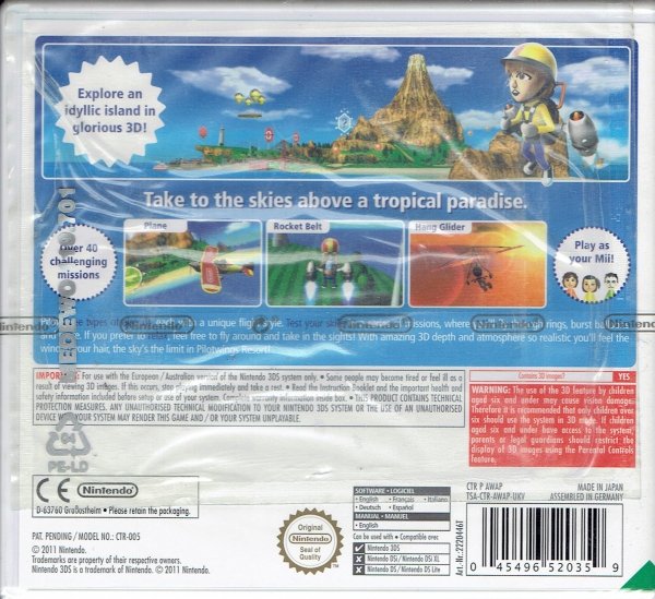 PILOTWINGS RESORT          3DS