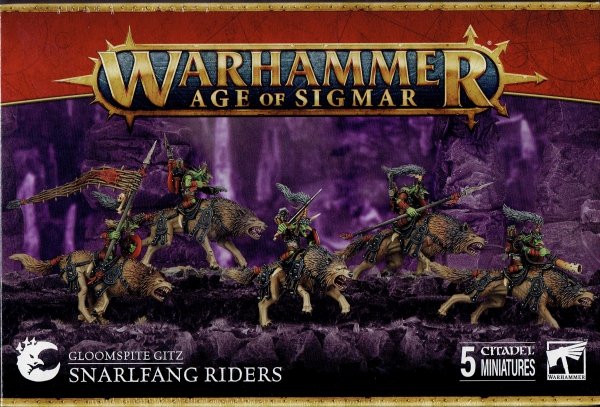 Gloomspite Gitz: Snarlfang Riders