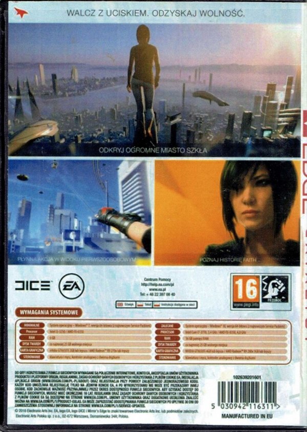 Mirrors Edge Catalyst PL PC