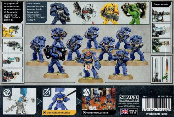 Space Marines Tactical Squad