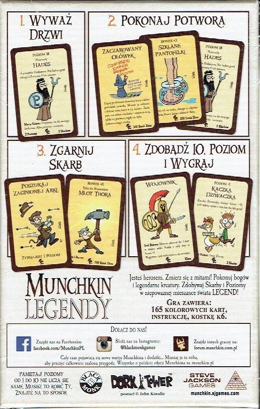 Munchkin Legendy