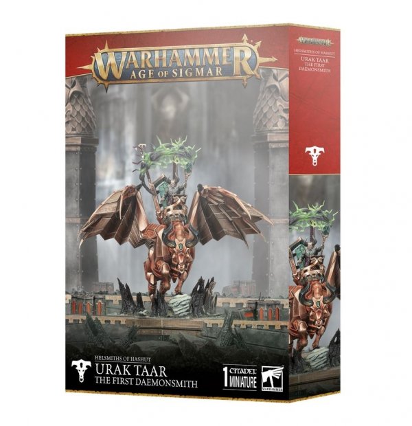 Helsmiths of Hashut Urak Taar the First Daemonsmith/Daemonsmith on Infernal Taurus