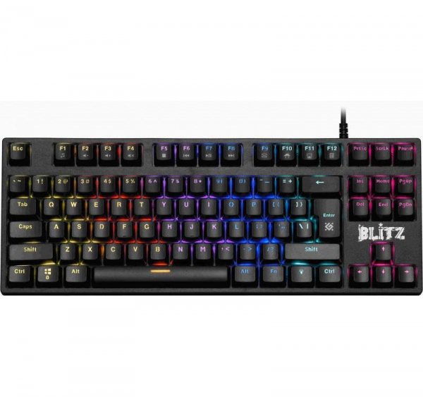Klawiatura przewodowa Defender BLITZ GK-240L mechaniczna Gaming + gra