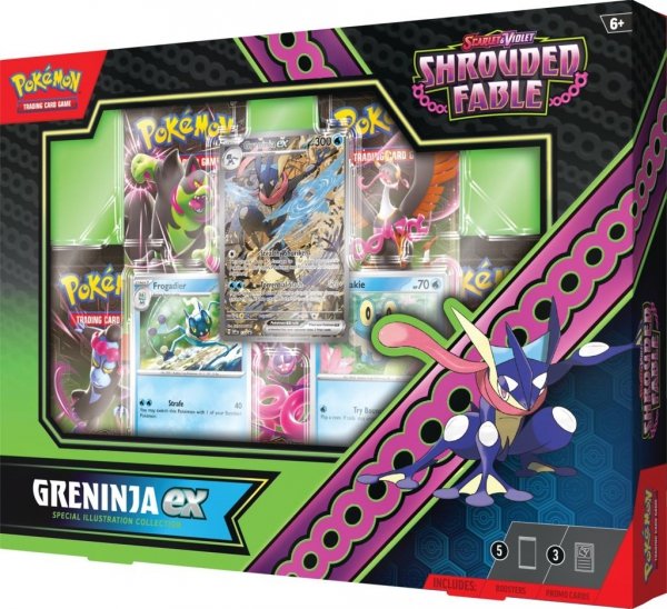 Pokémon TCG: Scarlet &amp; Violet - Shrouded Fable - Greninja ex - Special Illustration Collection