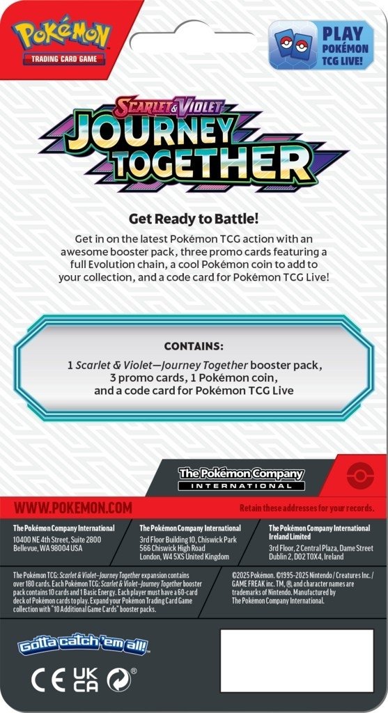 Pokemon TCG: Scarlet &amp; Violet - Journey Together - Premium Checklane Blister - Klinklang