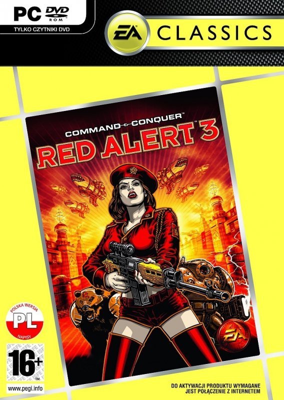 RED ALERT 3 PC DVD