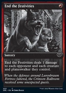 End the Festivities