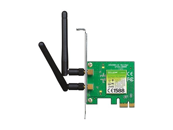 TP-Link TL-WN881ND karta sieciowa PCIe Wireless 802.11n/300Mbps 2 odłączalne ant