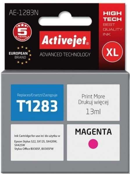 Tusz Activejet AE-1283N (zamiennik Epson T1283; 13 ml; magenta)