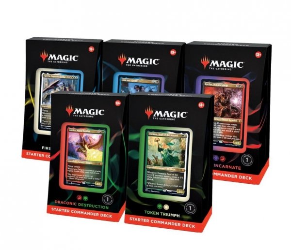 Magic the Gathering: Starter Commander Decks 2022 (5 Decks) 