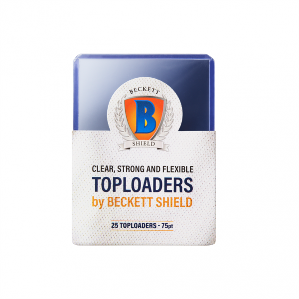 Beckett Shield Card Sleeves Toploader 75pt (25 sztuk)