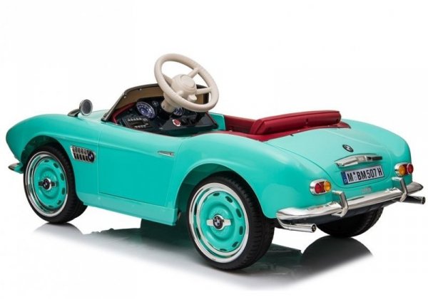 BMW Retro Zielone LAKIEROWANE 2x45W 12V auto na akumulator