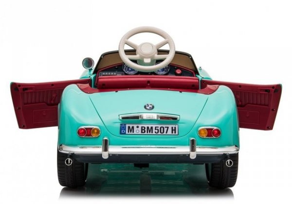 BMW Retro Zielone LAKIEROWANE 2x45W 12V auto na akumulator