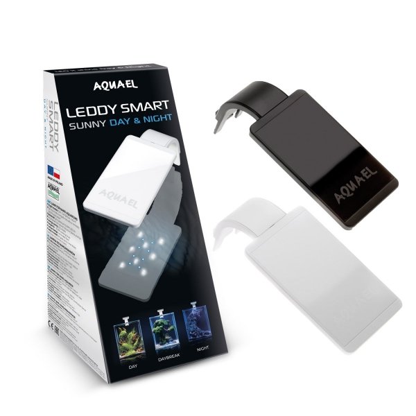 Aquael Leddy Smart Sunny Day&amp;Night Lampka Czarna 4,8W
