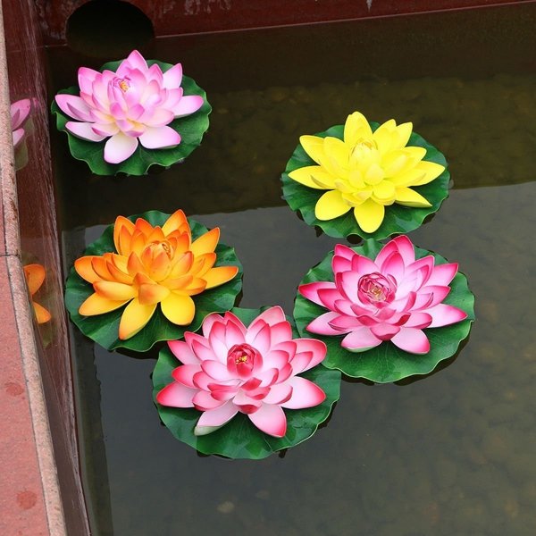 Deep Aqua Lilia do Oczka Wodnego Zielona 10cm