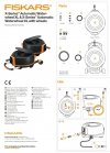 FISKARS Automatyczny bęben z wężem X-Series XL, z kółkami 1067548