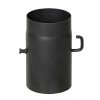 Szyber spalinowy czarny fi 150 - 25 cm